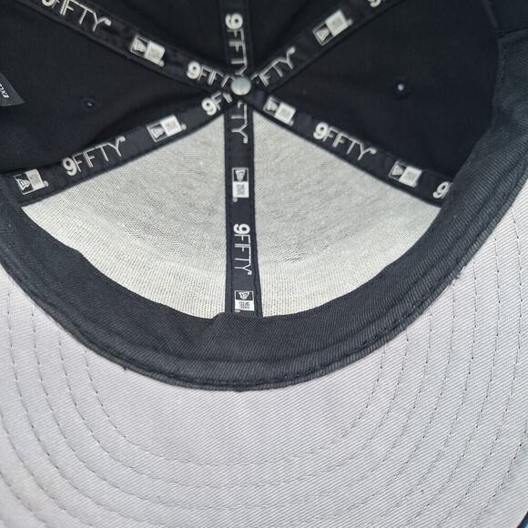 Baltimore Ravens New Era 9FIFTY Black Snapback Hat NFL Cap Size S/M 100% Cotton - Picture 7 of 8